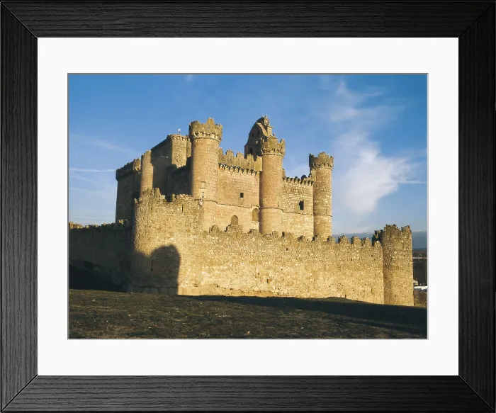Framed Print : SPAIN. CASTILE AND LEON. SEGOVIA. Turgano. Turgano Castle. AISA / Everett Collection**US SALES ONLY**