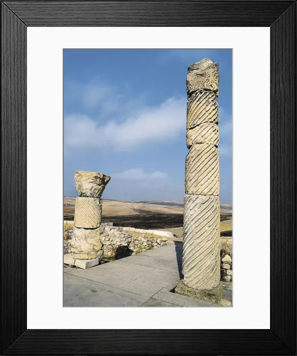Framed Print : SPAIN. CASTILE-LA MANCHA. CUENCA. Segbriga. Roman theatre (1st c. AD). Columns of the stage. Roman art. Early Empire. Architecture. AISA / Everett Collection**US SALES ONLY** Framed Print : SPAIN. CASTILE-LA MANCHA. CUENCA. Segbriga. Roman theatre (1st c. AD). Columns of the stage. Roman art. Early Empire. Architecture. AISA / Everett Collection**US SALES ONLY**
