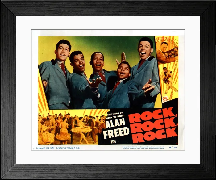 Framed Print : ROCK, ROCK, ROCK!, Frankie Lymon and the Teenagers, 1956 Framed Print : ROCK, ROCK, ROCK!, Frankie Lymon and the Teenagers, 1956