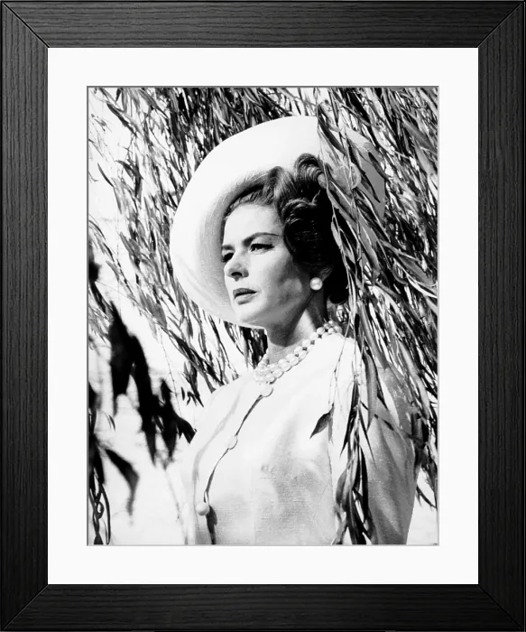 Framed Print : THE VISIT, Ingrid Bergman, 1964, TM and Copyright 20th Century Fox Film Corp. All rights reserved / courtesy Everett Collection