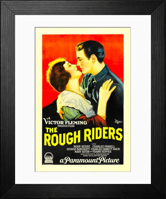 Framed Print : THE ROUGH RIDERS, from left: Mary Astor, Charles Farrell, 1927