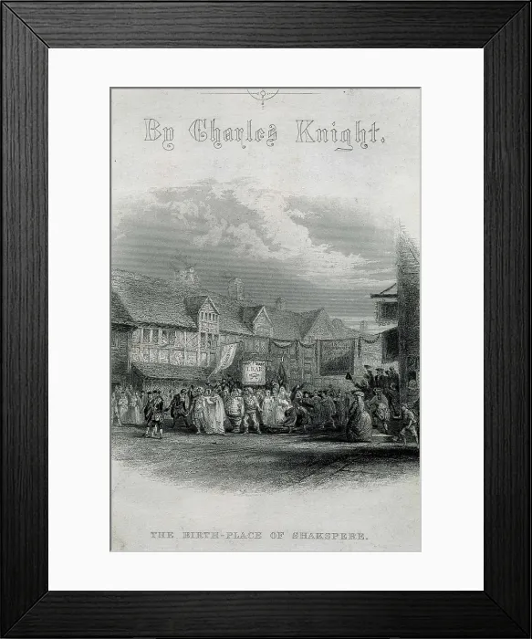 Framed Print : AISA / Everett Collection KNIGHT, Charles (1791-1873); SHAKESPEARE, William (1564-1616) Framed Print : AISA / Everett Collection KNIGHT, Charles (1791-1873); SHAKESPEARE, William (1564-1616)