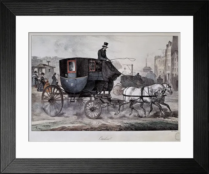 Framed Print : Public transport in Paris. Engraving by Denis Ausuguste Marie Raffet. Litography. FRANCE. Paris. Muse Carnavalet (Carnavalet Museum). AISA / Everett Collection**US SALES ONLY** Framed Print : Public transport in Paris. Engraving by Denis Ausuguste Marie Raffet. Litography. FRANCE. Paris. Muse Carnavalet (Carnavalet Museum). AISA / Everett Collection**US SALES ONLY**