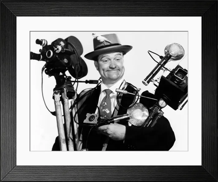 Framed Print : WATCH THE BIRDIE, Red Skelton, 1950 Framed Print : WATCH THE BIRDIE, Red Skelton, 1950