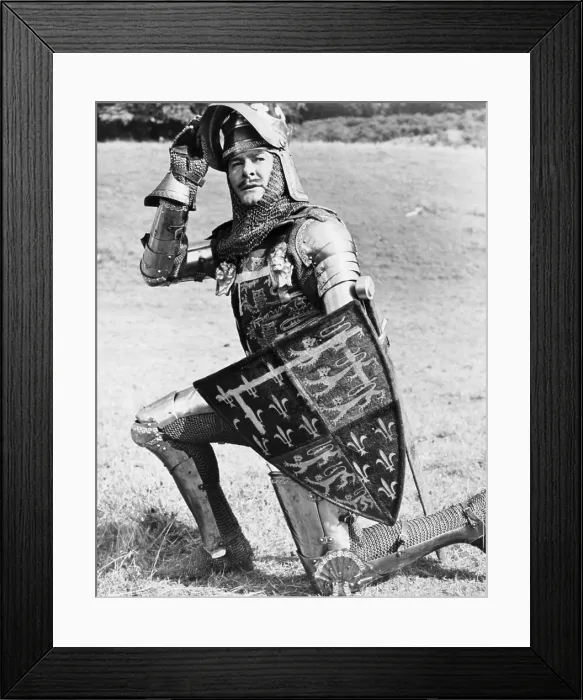 Framed Print : THE WARRIORS, (aka THE DARK AVENGER), Errol Flynn, 1955 Framed Print : THE WARRIORS, (aka THE DARK AVENGER), Errol Flynn, 1955