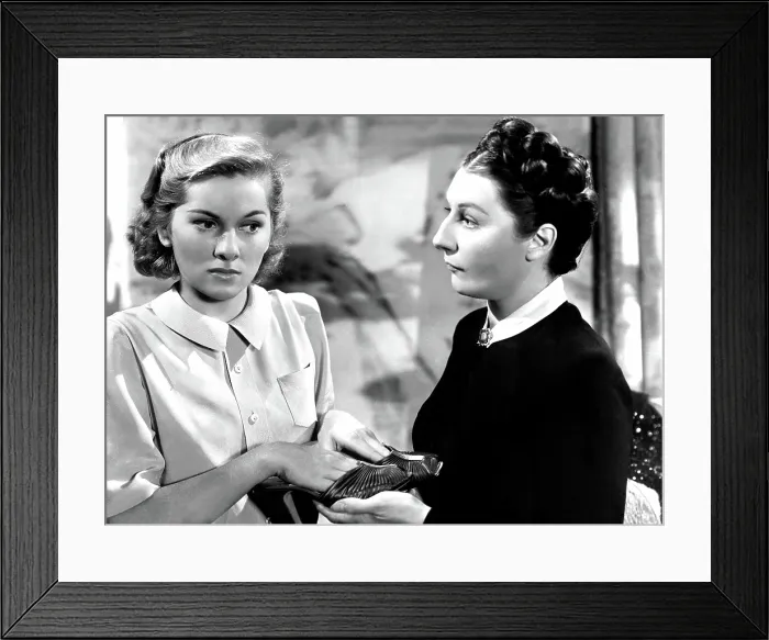 Framed Print : REBECCA, from left: Joan Fontaine, Judith Anderson, 1940 Framed Print : REBECCA, from left: Joan Fontaine, Judith Anderson, 1940