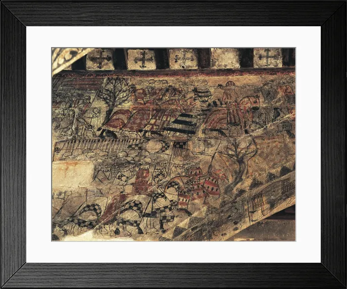 Framed Print : SPAIN. Alcaiz. Spain. Crown of Aragon. Conquest of Valencia. Departure of the armies of James I. Fresco. AISA / Everett Collection**US SALES ONLY** Framed Print : SPAIN. Alcaiz. Spain. Crown of Aragon. Conquest of Valencia. Departure of the armies of James I. Fresco. AISA / Everett Collection**US SALES ONLY**