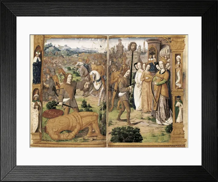 Framed Print : Book of Hours for Charles V. 16th c. The Birth. French School. Renaissance art. Miniature Painting. SPAIN. Madrid. National Library. AISA / Everett Collection**US SALES ONLY** Framed Print : Book of Hours for Charles V. 16th c. The Birth. French School. Renaissance art. Miniature Painting. SPAIN. Madrid. National Library. AISA / Everett Collection**US SALES ONLY**