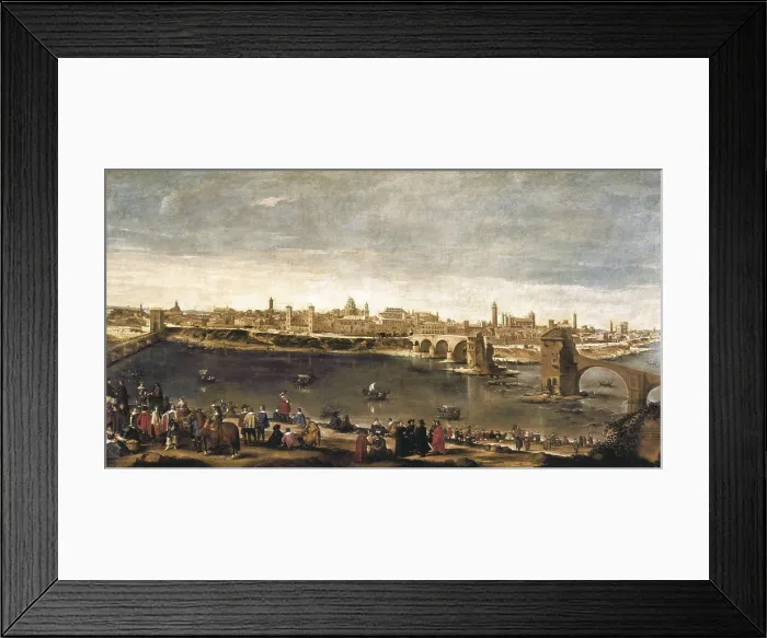 Framed Print : AISA / Everett Collection VELAZQUEZ, Diego Rodrguez de Silva (1599-1660); MARTINEZ DEL MAZO, Juan Bautista (1612-1667). View of the City of Zaragoza. 1647 Framed Print : AISA / Everett Collection VELAZQUEZ, Diego Rodrguez de Silva (1599-1660); MARTINEZ DEL MAZO, Juan Bautista (1612-1667). View of the City of Zaragoza. 1647