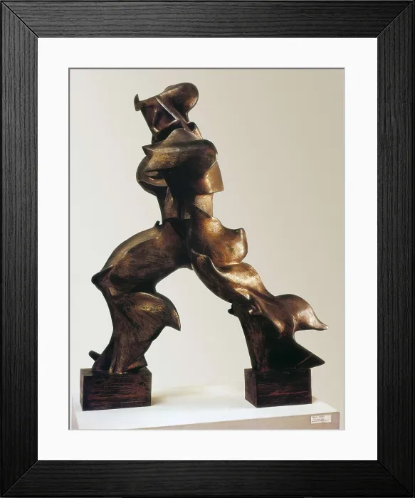 Framed Print : BOCCIONI, Umberto (1882-1916). Unique Forms of Continuity in Space. 1913. Futurism. Sculpture on bronze. ITALY. Milan. Museum of Contemporary Art Framed Print : BOCCIONI, Umberto (1882-1916). Unique Forms of Continuity in Space. 1913. Futurism. Sculpture on bronze. ITALY. Milan. Museum of Contemporary Art