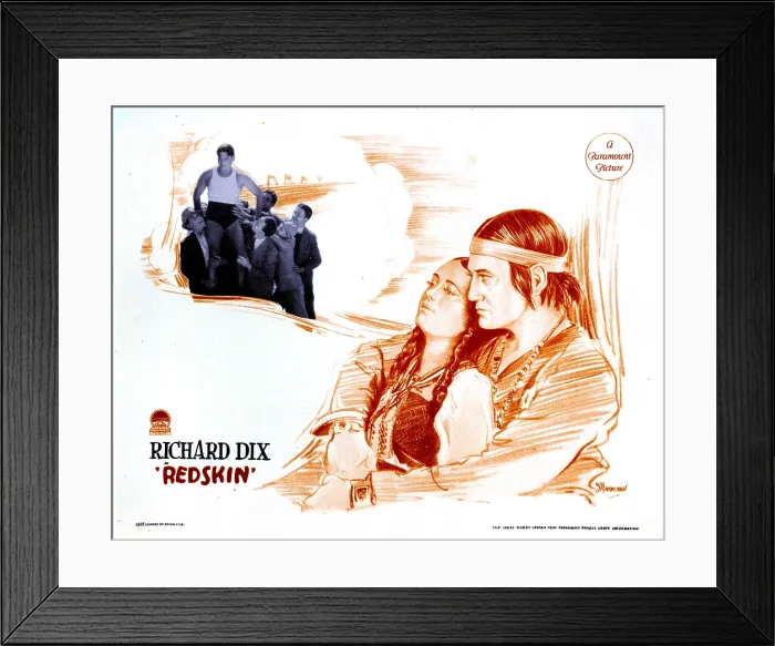 Framed Print : REDSKIN, from left, Julie Carter, Richard Dix, 1929 Framed Print : REDSKIN, from left, Julie Carter, Richard Dix, 1929