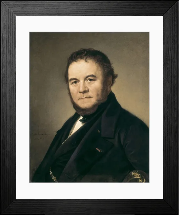 Framed Print : SODERMARK, Johan Olaf (1790-1848). Marie-Henri Beyle, named Stendhal. 1840. Oil on canvas. FRANCE. Versailles. National Museum of Versailles Framed Print : SODERMARK, Johan Olaf (1790-1848). Marie-Henri Beyle, named Stendhal. 1840. Oil on canvas. FRANCE. Versailles. National Museum of Versailles