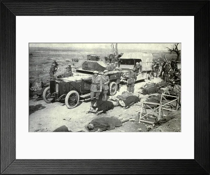 Framed Print : World War 1. Somme Offensive Framed Print : World War 1. Somme Offensive