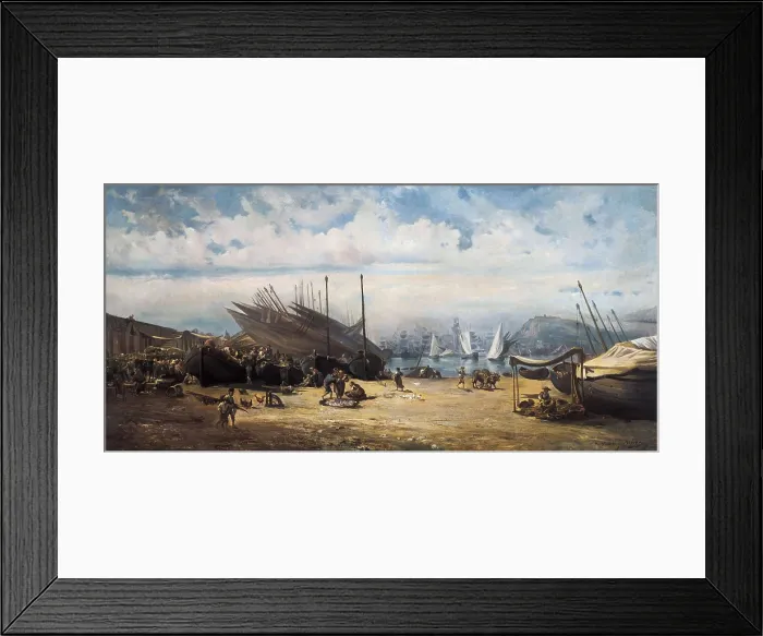 Framed Print : MARTI i ALSINA, Ramon (1826-1894). Barceloneta. ca. 1885. Oil on canvas. SPAIN. Monistrol de Montserrat. Museum of Montserrat. AISA / Everett Collection**US SALES ONLY** Framed Print : MARTI i ALSINA, Ramon (1826-1894). Barceloneta. ca. 1885. Oil on canvas. SPAIN. Monistrol de Montserrat. Museum of Montserrat. AISA / Everett Collection**US SALES ONLY**