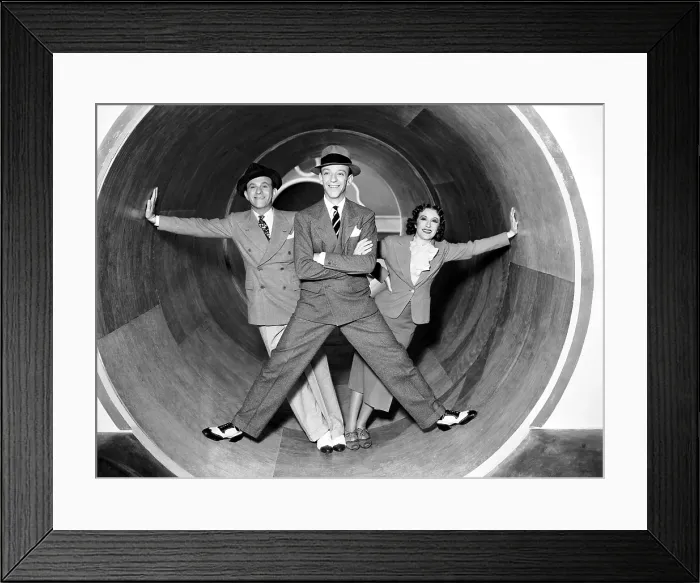 Framed Print : A DAMSEL IN DISTRESS, George Burns, Fred Astaire, Gracie Allen, 1937