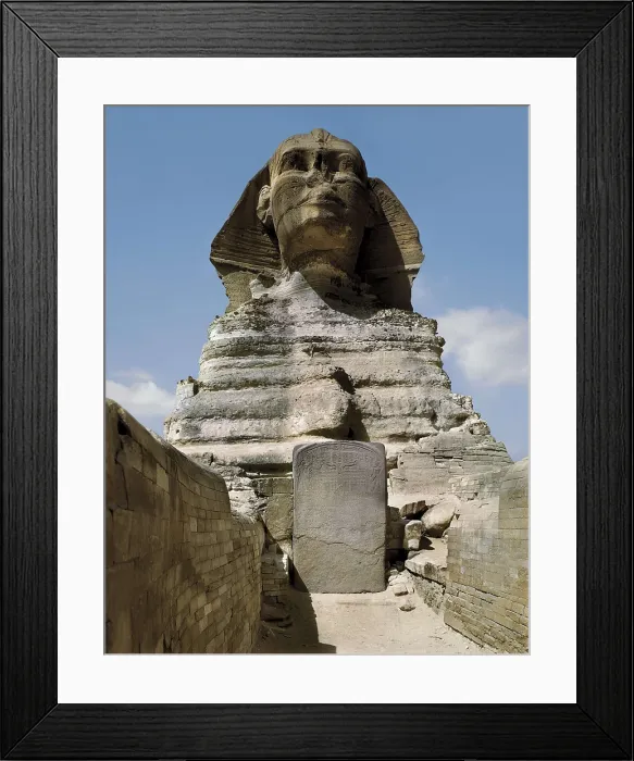 Framed Print : The Giza Sphinx. 26th-25th c. BC. EGYPT. GIZA. Giza. Egyptian art. Old Kingdom. Sculpture. AISA / Everett Collection**US SALES ONLY** Framed Print : The Giza Sphinx. 26th-25th c. BC. EGYPT. GIZA. Giza. Egyptian art. Old Kingdom. Sculpture. AISA / Everett Collection**US SALES ONLY**