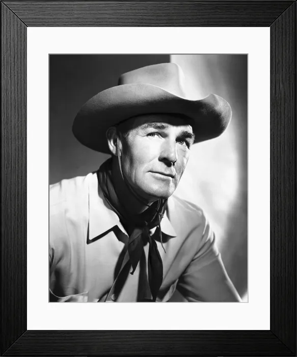 Framed Print : RETURN OF THE BAD MEN, Randolph Scott, 1948