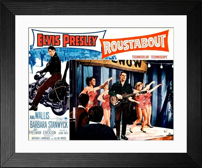 Framed Print : ROUSTABOUT, Elvis Presley, 1964 Framed Print : ROUSTABOUT, Elvis Presley, 1964