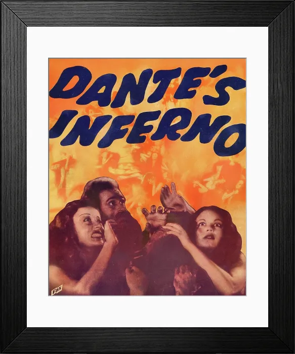 Framed Print : DANTE'S INFERNO, 1935, TM and Copyright 20th Century Fox Film Corp. All rights reserved. / courtesy Everett Collection Framed Print : DANTE'S INFERNO, 1935, TM and Copyright 20th Century Fox Film Corp. All rights reserved. / courtesy Everett Collection