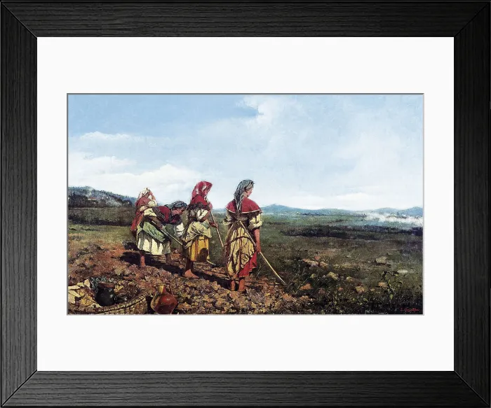 Framed Print : VAYREDA i VILA, Joaquim (1843-1894). Napolitan Landscape with Figures. 1880s. Oil on canvas. SPAIN. Pontevedra. Pontevedra Museum. AISA / Everett Collection**US SALES ONLY** Framed Print : VAYREDA i VILA, Joaquim (1843-1894). Napolitan Landscape with Figures. 1880s. Oil on canvas. SPAIN. Pontevedra. Pontevedra Museum. AISA / Everett Collection**US SALES ONLY**