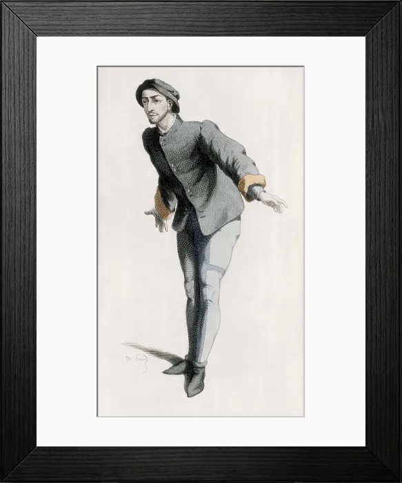 Framed Print : Ruzzante, character of the Commedia dell'Arte. Etching. FRANCE. Paris. Muse Carnavalet (Carnavalet Museum). AISA / Everett Collection**US SALES ONLY** Framed Print : Ruzzante, character of the Commedia dell'Arte. Etching. FRANCE. Paris. Muse Carnavalet (Carnavalet Museum). AISA / Everett Collection**US SALES ONLY**