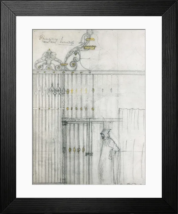 Framed Print : RUSSIA. Moscow. Design by Alexander Benois for the performance of 'The Stone Guest', performed at the Moscow Artistic Theatre in 1915. Drawing Framed Print : RUSSIA. Moscow. Design by Alexander Benois for the performance of 'The Stone Guest', performed at the Moscow Artistic Theatre in 1915. Drawing