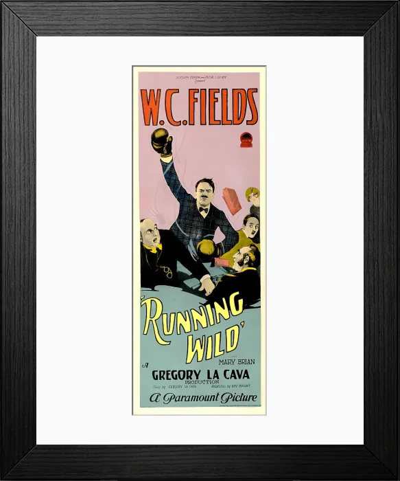 Framed Print : RUNNING WILD, W.C. Fields, 1927