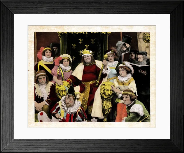Framed Print : RUMPLESTILTSKIN, Louis Morrison, (king), 1915