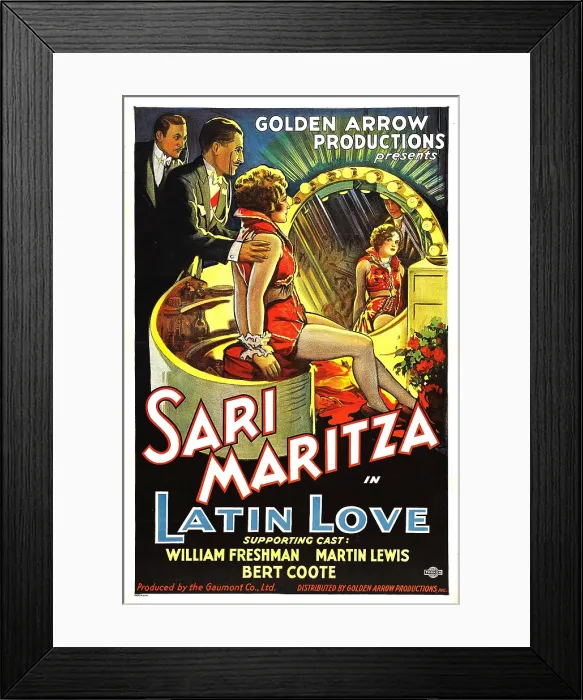 Framed Print : LATIN LOVE (aka GREEK STREET), Sari Maritza (center), 1930 Framed Print : LATIN LOVE (aka GREEK STREET), Sari Maritza (center), 1930