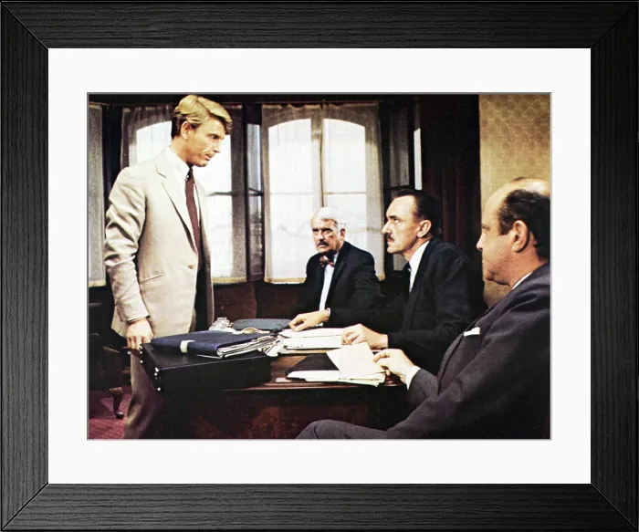 Framed Print : THE DAY OF THE JACKAL, Edward Fox, Denis Carey, Eric Porter, David Swift, 1973
