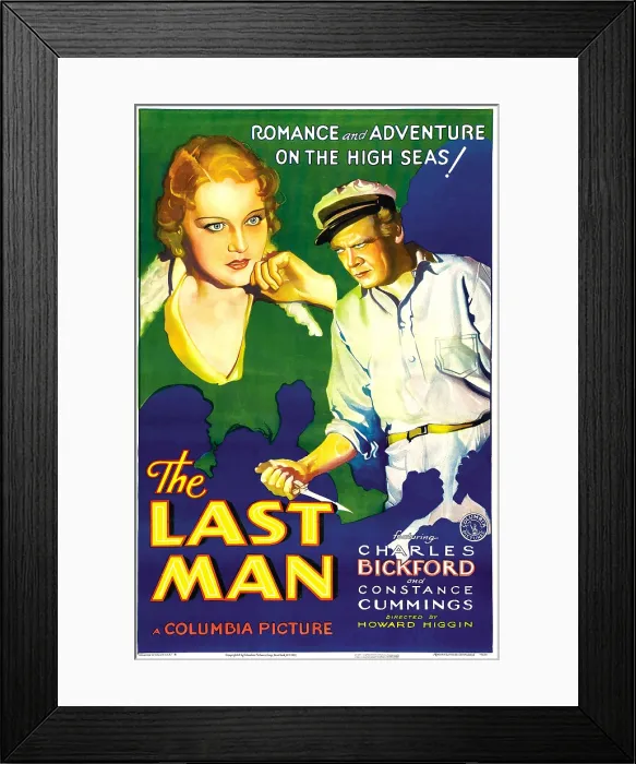 Framed Print : THE LAST MAN, from left: Constance Cummings, Charles Bickford, 1932