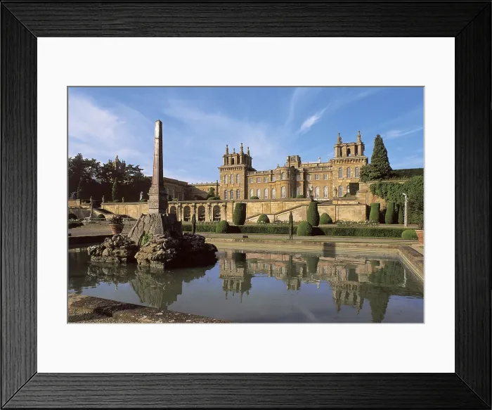 Framed Print : VANBRUGH, Sir John (1664-1726). Blenheim Palace. 1705-1724. UNITED KINGDOM. ENGLAND. SOUTH EAST ENGLAND. Baroque art. AISA / Everett Collection**US SALES ONLY**