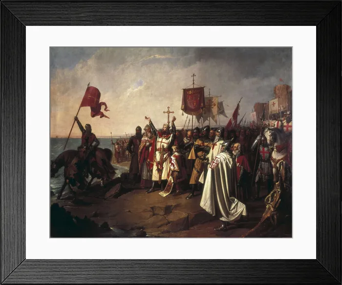 Framed Print : RODRIGUEZ DE LOSADA, Jos Mara (19th century). The Conquest of Cadiz by Fernando III the Saint. 19th c. SPAIN. Cdiz. City Hall. Oil on canvas Framed Print : RODRIGUEZ DE LOSADA, Jos Mara (19th century). The Conquest of Cadiz by Fernando III the Saint. 19th c. SPAIN. Cdiz. City Hall. Oil on canvas