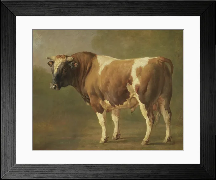 Framed Print : Study of a Bull, Jacques Raymond Brascassat, 1830-67, French painting, oil on canvas (BSLOC_2016_2_174) Framed Print : Study of a Bull, Jacques Raymond Brascassat, 1830-67, French painting, oil on canvas (BSLOC_2016_2_174)