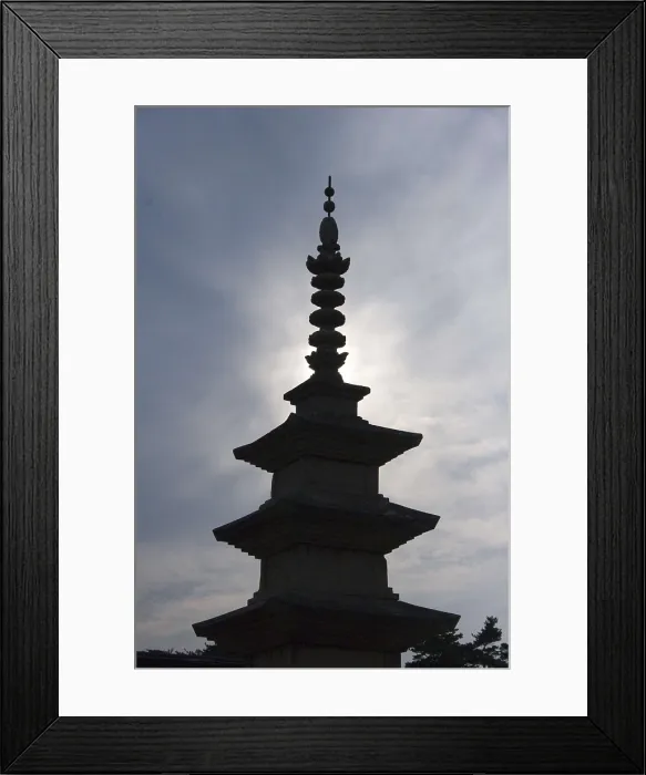 Framed Print : KOREA. Seokguram Grotto. Pulguksa Temple. Pagoda. AISA / Everett Collection**US SALES ONLY** Framed Print : KOREA. Seokguram Grotto. Pulguksa Temple. Pagoda. AISA / Everett Collection**US SALES ONLY**