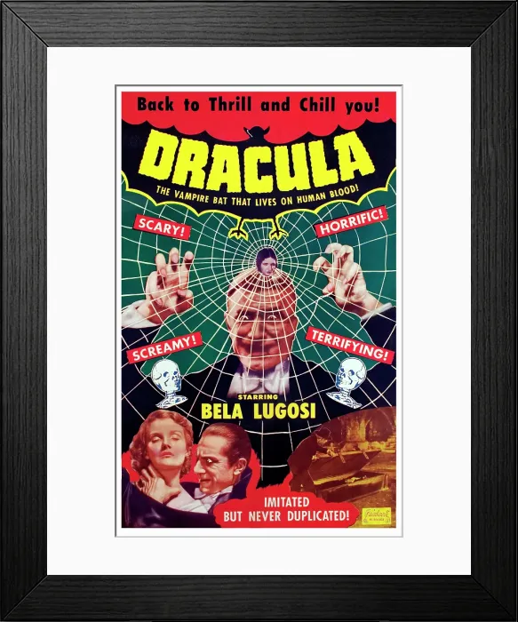 Framed Print : DRACULA, Bela Lugosi, Helen Chandler, 1931 Framed Print : DRACULA, Bela Lugosi, Helen Chandler, 1931