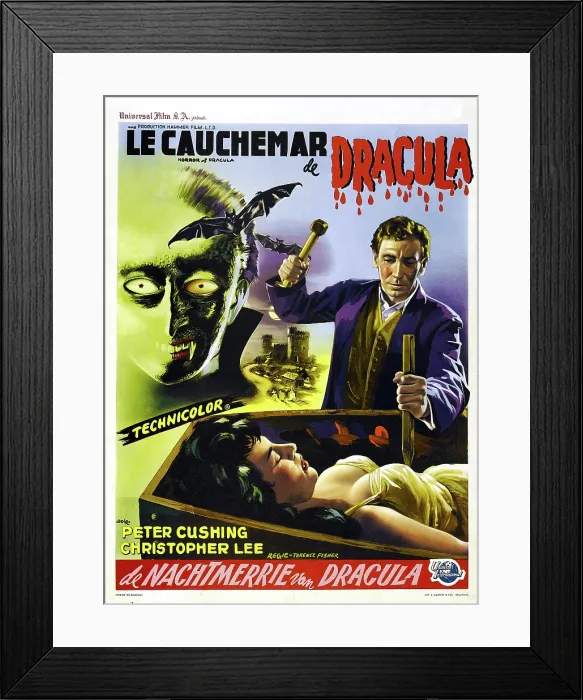 Framed Print : DRACULA, (aka THE HORROR OF DRACULA, aka LE CAUCHEMAR DU DRACULA), Peter Cushing (standing), 1958 Framed Print : DRACULA, (aka THE HORROR OF DRACULA, aka LE CAUCHEMAR DU DRACULA), Peter Cushing (standing), 1958