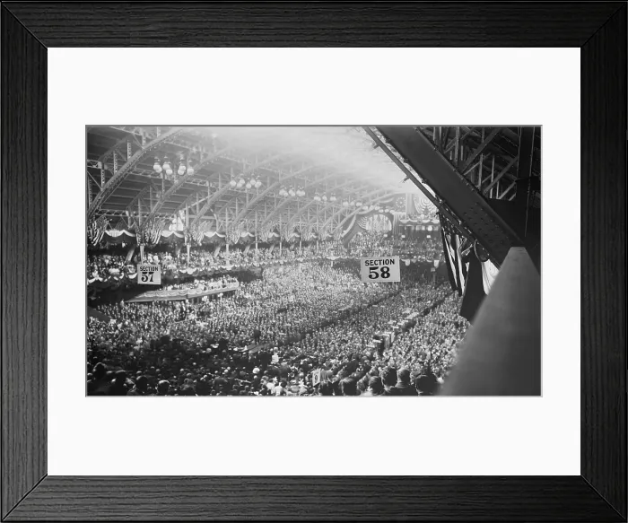 Framed Print : 1912 Republican National Convention in session in Chicago Coliseum, Illinois, June 18-22 Framed Print : 1912 Republican National Convention in session in Chicago Coliseum, Illinois, June 18-22