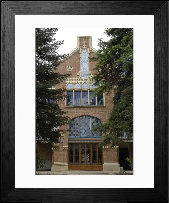 Framed Print : DOMENECH I MONTANER, Lluis (1850-1923). Pere Mata Institute. 1897 - 1912. SPAIN. Reus. Institut Pere Mata. Route of Modernism