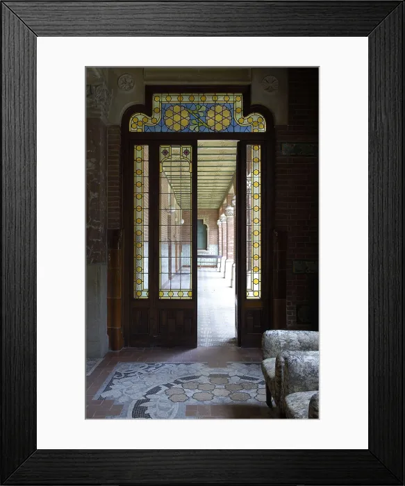 Framed Print : DOMENECH I MONTANER, Lluis (1850-1923). Pere Mata Institute. 1897 - 1912. SPAIN. Reus. Institut Pere Mata. Route of Modernism. Modernism. Architecture