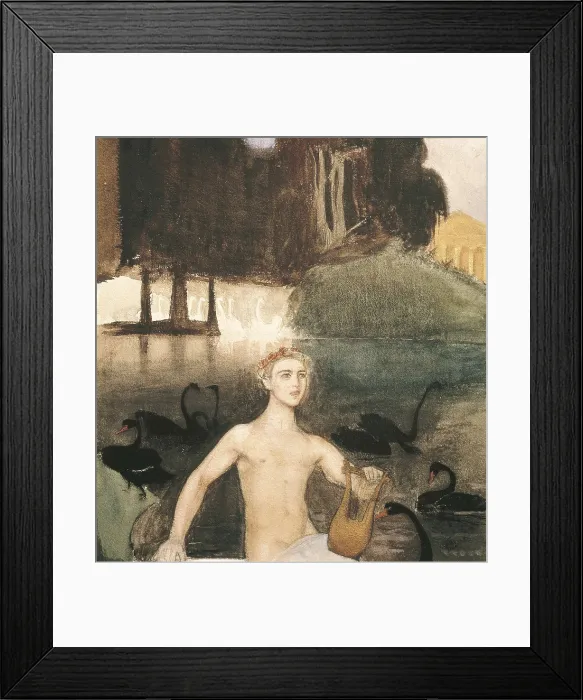 Framed Print : ENCKELL, Magnus (1870-1925). Fantasy. 1895. Oil on canvas. FINLAND. Helsinki. Ateneum Museum of Finnish Art. AISA / Everett Collection**US SALES ONLY** Framed Print : ENCKELL, Magnus (1870-1925). Fantasy. 1895. Oil on canvas. FINLAND. Helsinki. Ateneum Museum of Finnish Art. AISA / Everett Collection**US SALES ONLY**