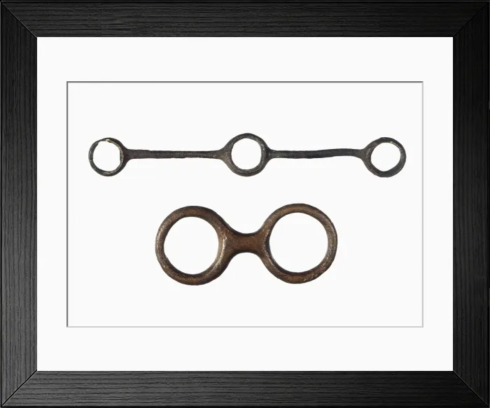Framed Print : Pieces of bridle. Iron Age. Metals. SPAIN. Madrid. National Museum of Archaeology. Proc: SPAIN. HUELVA. AISA / Everett Collection**US SALES ONLY** Framed Print : Pieces of bridle. Iron Age. Metals. SPAIN. Madrid. National Museum of Archaeology. Proc: SPAIN. HUELVA. AISA / Everett Collection**US SALES ONLY**
