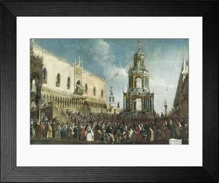 Framed Print : BELLA, Gabriel (1740-1782). Feastday, St. 2nd half 18th c. Oil on canvas. ITALY. Venice. Galleria Fondazione Querini Stampalia (Querini Stampalia Foundation Gallery) Framed Print : BELLA, Gabriel (1740-1782). Feastday, St. 2nd half 18th c. Oil on canvas. ITALY. Venice. Galleria Fondazione Querini Stampalia (Querini Stampalia Foundation Gallery)