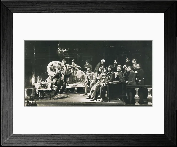 Framed Print : MEYERHOLD, Vsevolod Emilevic (1874-1940); GOGOL, Nikolai Vasilievich (1809-1852)