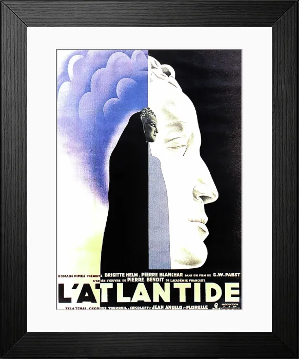 Framed Print : L'ATLANTIDE, (aka MISTRESS OF ATLANTIS), Brigitte Helm, 1932 Framed Print : L'ATLANTIDE, (aka MISTRESS OF ATLANTIS), Brigitte Helm, 1932