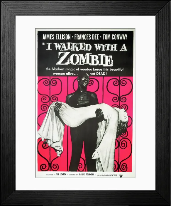 Framed Print : I WALKED WITH A ZOMBIE, Christine Gordon, 1943