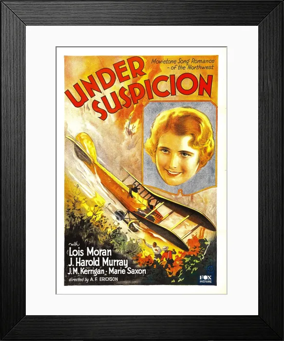Framed Print : UNDER SUSPICION, Lois Moran, 1930, TM and Copyright 20th Century Fox Film Corp. All rights reserved. / courtesy Everett Collection Framed Print : UNDER SUSPICION, Lois Moran, 1930, TM and Copyright 20th Century Fox Film Corp. All rights reserved. / courtesy Everett Collection