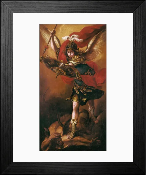Framed Print : VALDS LEAL, Juan de (1622-1690). St. 1654 - 1656. Baroque art. Oil on canvas. SPAIN. Madrid. Prado Museum. AISA / Everett Collection**US SALES ONLY**