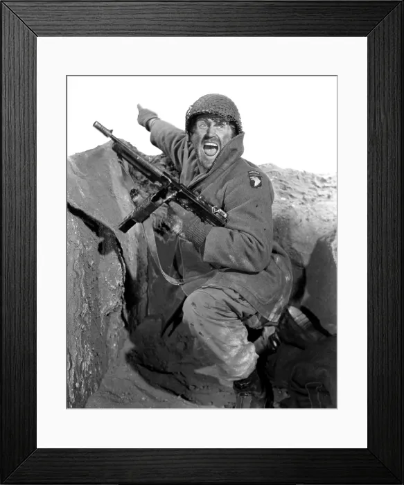 Framed Print : BATTLEGROUND, James Whitmore, 1949 Framed Print : BATTLEGROUND, James Whitmore, 1949