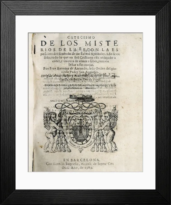 Framed Print : ACEVEDO, Fray Antonio de (16th century)